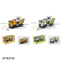 Будтехніка 199-4C/4D бетонозмішувач метал.інерц.батар.муз.світ.2кол.кор.27*9,5*15 /48/