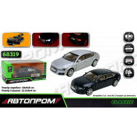 Машина мет. АВТОПРОМ арт. 68319 (48шт/2)  1:32 Audi A7 Sportback, батар,світло,звук,відкр.двері,кор.