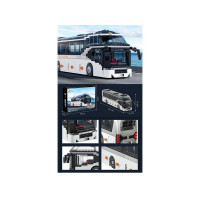 Конструктор 66034 (4шт) міська серія, автобус, 811дет, в кор-ці, 35-27-6см