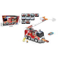 Спецтехніка YY 6039 (8) “Пожежна служба”, довжина 35 см, світло, звук, інерція, пожежні атрибути, ме