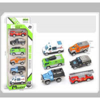 Набір машин XL 31606 A (120/2) 6 машин, металопластик, в коробці