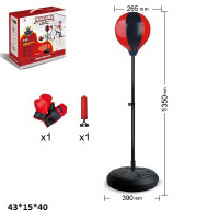 Боксерська груша 9039 на стійці з рукавичками та насосом.кор.43*15*40 /12/