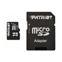 Карта памяті Patriot microSDXC (UHS-1 U1)  LX Series 16Gb class 10  (R-80MB/s) (NO adapter SD)