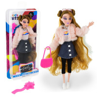 Лялька Emily Grace  арт. KH24/002  в стильному вбранні, аксес, і короб. 16,4*37,5*5,2 см