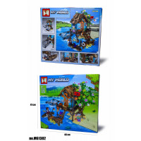 КОНСТРУКТОР MINECRAFT MG1382 (762+ ДЕТАЛЕЙ)