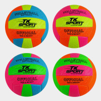 М'яч волейбольний C 44411 (60) "TK Sport", 4 види, вага 300 грамів, матеріал TPU