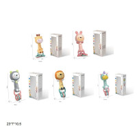 Брязкальце MD2130/1/2/3/4 тваринки з прорізувачем батар.муз.світ.5в.кор.23*7*10,5 /120/