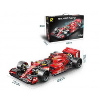 Конструктор 67110 (8) “Спорткар”, кількість деталей 1161, довжина 48 см, масштаб 1:10, гумові шини,