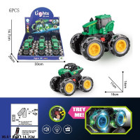 Джип/трактор на великих колесах TLD-4E батар.муз.світ.2в.6шт.в кор.35,5*14,7*33 /12/72/