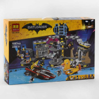 Конструктор 10636 "Бетмен" (12) "Підпільна лабораторія", 1087 деталей, в коробці