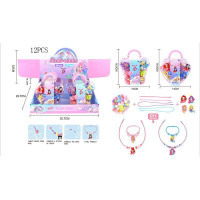 Бісер арт. A126-2 (216шт/2)  ннамистини, бісер, підвіски,р-р 14*16,5см, бокс. 30,7*23,7*14,2см