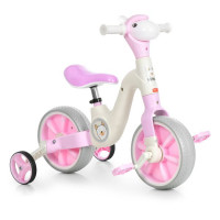 Біговел дитячий 10 д. MBB 1056 Pink (1шт) музика, світло, на бат-ці, рожевий, в кор-ці.