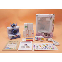 Фотоапарат-принтер M16 C-S (50) вбудований акумулятор, фронтальна камера, type-C, роз’єм для TF-карт