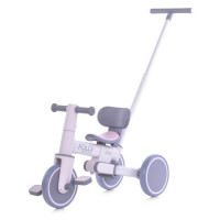 Велосипед дитячий ME 1202 FOLDI Lavender (1шт) 3в1, 3 кол EVA 8д.,батьківська ручка, бузковий