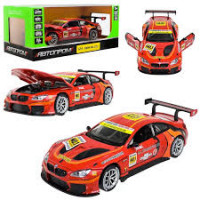 Машина мет. АВТОПРОМ арт. 68278A BMW M6 GT3 1:24