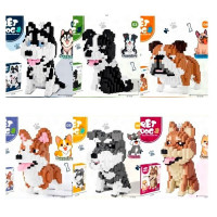 Конструктор B1109-1-6 (24шт) собака, 6 видів, від 1601дет, в кор-ці, 22-26-7см