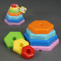 Іграшка розвиваюча "Райдужна пірамідка" /39354