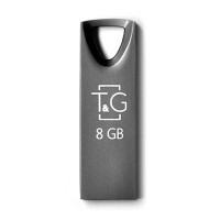 Флешка USB T&G 117 Metal series 8GB чорний