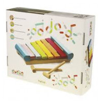 Ксилофон LKS-3/Wooden toy "Xylophone" LKS-3, 15931