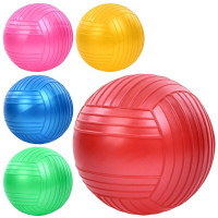 М'яч дитячий MS 4527 (60шт) 9 дюймів, 170-180г, 5 кольорів