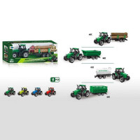 Трактор 5279-92 (240/2) розмір: 8х4.5х5 см, причеп, прогумовані колеса причепа, в коробці, ВИДАЄТЬСЯ