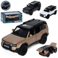 Джип AP-2105 (18шт) АвтоСвіт, 1:32, метал, інерція, 15см, звук, світло, відчиняються двері/багажник/