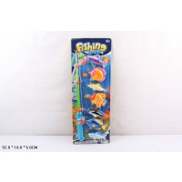 Рибалка арт. 2293B (120шт/2) вудка, 6 рибок,  планшет 52*5*19см.