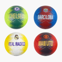 М'яч футбольний C 70260 (60) 4 кольори, розмір №5, матеріал TPE, 330-350 грамів, гумовий балон, ВИДА