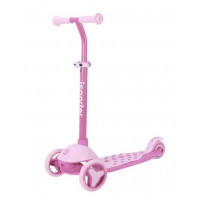 Самокат триколісний "Best Scooter" M-86474 (4) колеса PU 125х40мм зі світлом, в коробці