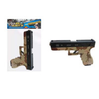 Пістолет G18-4 (36шт) 20см, пластикові кулі, метал+пластик, у пакеті, 21-25-3см