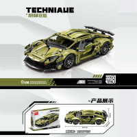 Конструктор 715024 (12) “Автомобіль”, 898 елементів, масштаб 1:14, в коробці