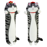 М'яка іграшка арт. E1011 (15шт) кіт батон 110см р-р 32*22*101 см, пакет