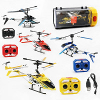 Гелікоптер на радіокеруванні LS 222 (24/2) 4 кольори, вбудований акумулятор, пульт, гіроскоп, 3.5 ка