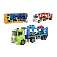 Трейлер HT9814W (12шт) інерція, 42см, музика, звук, світло, гумові колеса, рухливі деталі, машинка 9