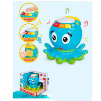 Гра 35651 (24шт) восьминіг, 16см, музика, звук(англ,іспанск)