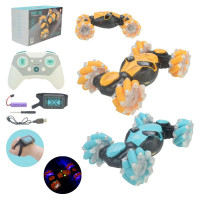 Перевертиш муз. р/к арт. CV8818-102A (36шт) 2кольора, світ., управління рукою+пульт,світяться колеса