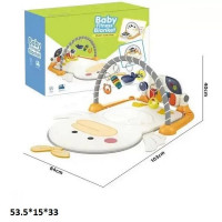 Килимок з ігр.центром 6657 каченя батар.муз.світ.кор.53,5*15*33 /12/