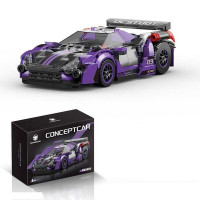 Конструктор DG 3009 (60) “Автомобіль”, 383 деталей, гумові шини, в коробці