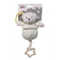 Підвіска музична Ведмедик бежевий, 9554