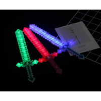 Меч C 74035 (144) 3 види, довжина 49 см, підсвічування, звукові ефекти, реагує на рух, в пакеті, ВИД