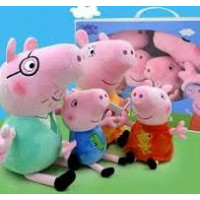 М'яка іграшка Peppa Pig арт. KH99/001L (8шт) сім'я у короб. 36*13*21 см
