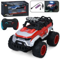 Джип 36815 (12шт) р/к, 2,4G, 25см, 1:16, світло, акум, USB-зарядне, гумові колеса, корпус, що не б'є