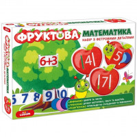 Розвиваюча гра 2в1 Фруктова математика ME5032-15