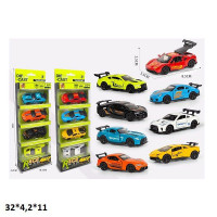 Набір модельок 4шт. 6413T метал.інерц.2в.в кор.32*4,2*11