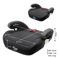 Автокрісло-бустер CARRELLO Plus CRL-16007 Storm Grey+направляючий ремінь 75см /5/