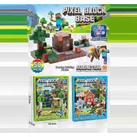 Магнітний конструктор RDF 997 (60) 50 елементів, 2 фігурки героїв, довжина ребра кубика 2 см, в коро