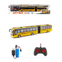 Автобус HT226 (12шт) р/к, акум, 36,5см, 1:32, світло, гумові колеса, USBзарядне, в кор-ці, 51-10-7,5