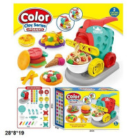 Кухонний набір X168-1 з пластиліном та аксес.2кол.кор.28*8*19 /48/