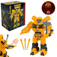 Робот арт. 857-1 (60шт/2) батар.,звук, світло, проекція, короб. 19*13*24см