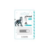 Флешка USB Wibrand Irbis 4Gb Silver, 1221